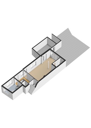 Floorplan - Havenstraat 25, 3441 BH Woerden